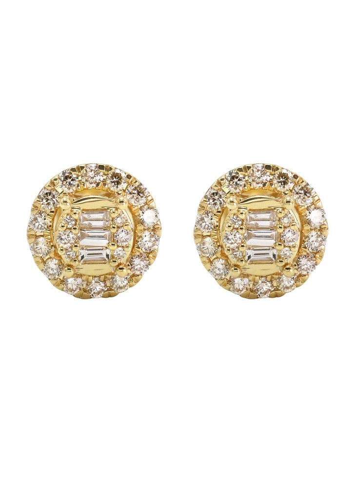 Men's 1/2 CT. T.W. Multi-Diamond Stud Earrings in 10K Gold | Zales Outlet